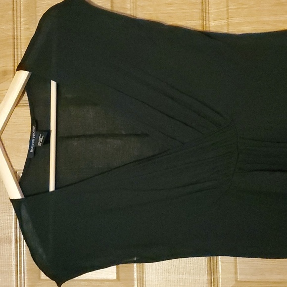 Boston Proper Wrap Drape top Medium - Picture 2 of 4